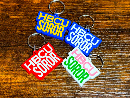 HBCU Sorror Key Chains - 550strong