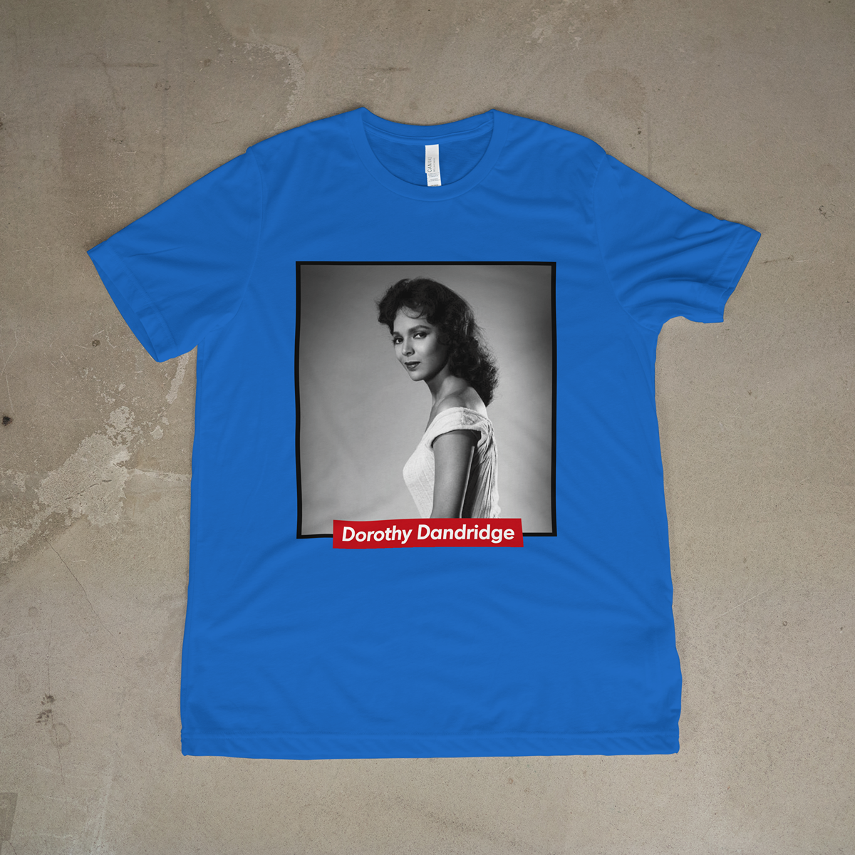 Dorothy Dandridge Tribute Tee | Black History Icon T-Shirt | Classic Hollywood Graphic Shirt - 550strong