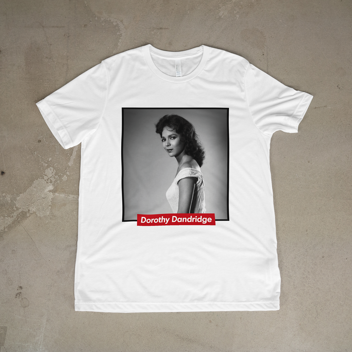Dorothy Dandridge Tribute Tee | Black History Icon T-Shirt | Classic Hollywood Graphic Shirt - 550strong