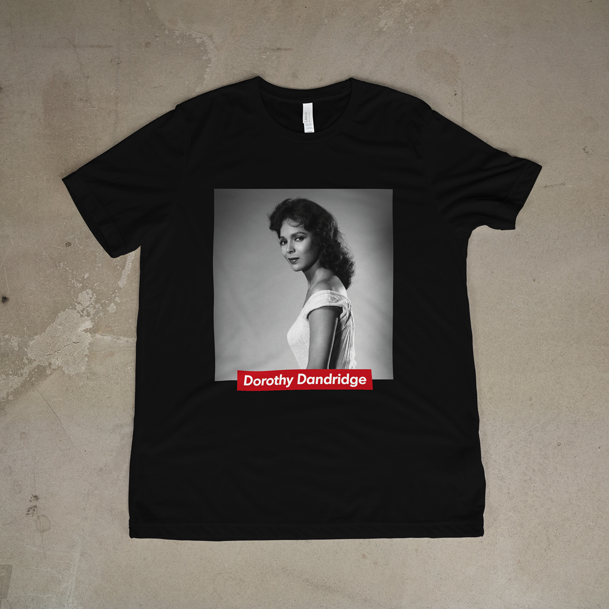 Dorothy Dandridge Tribute Tee | Black History Icon T-Shirt | Classic Hollywood Graphic Shirt - 550strong