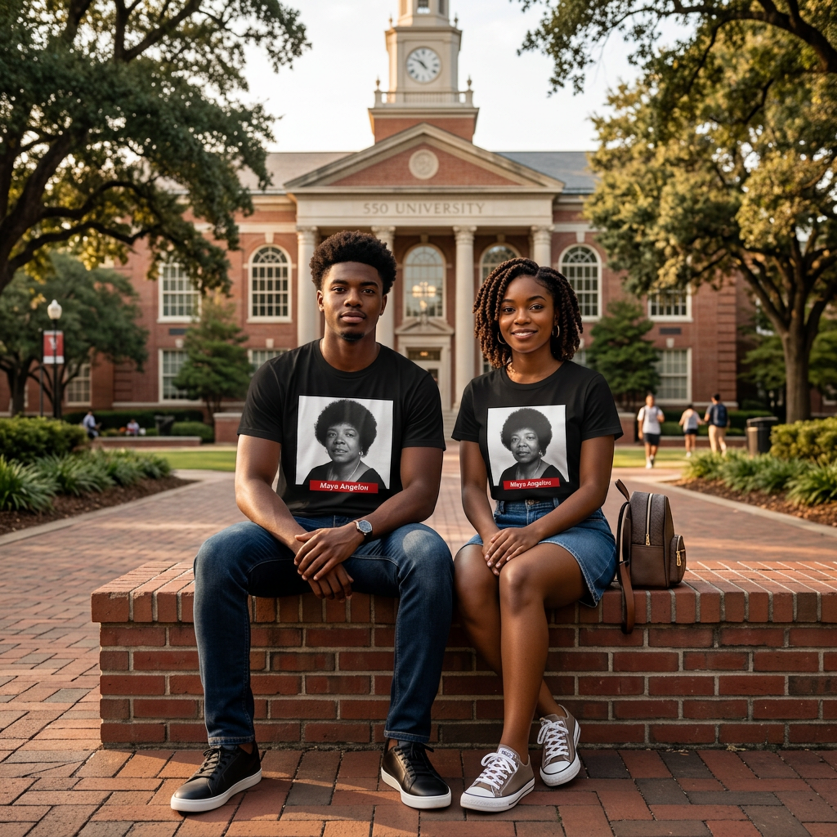 Maya Angelou Tribute Tee | Phenomenal Woman Black History T-Shirt | Literary Icon Shirt - 550strong