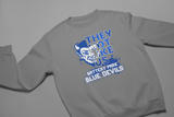 HS - Battery Park Blue Devils Not Like Us Sweatshirt