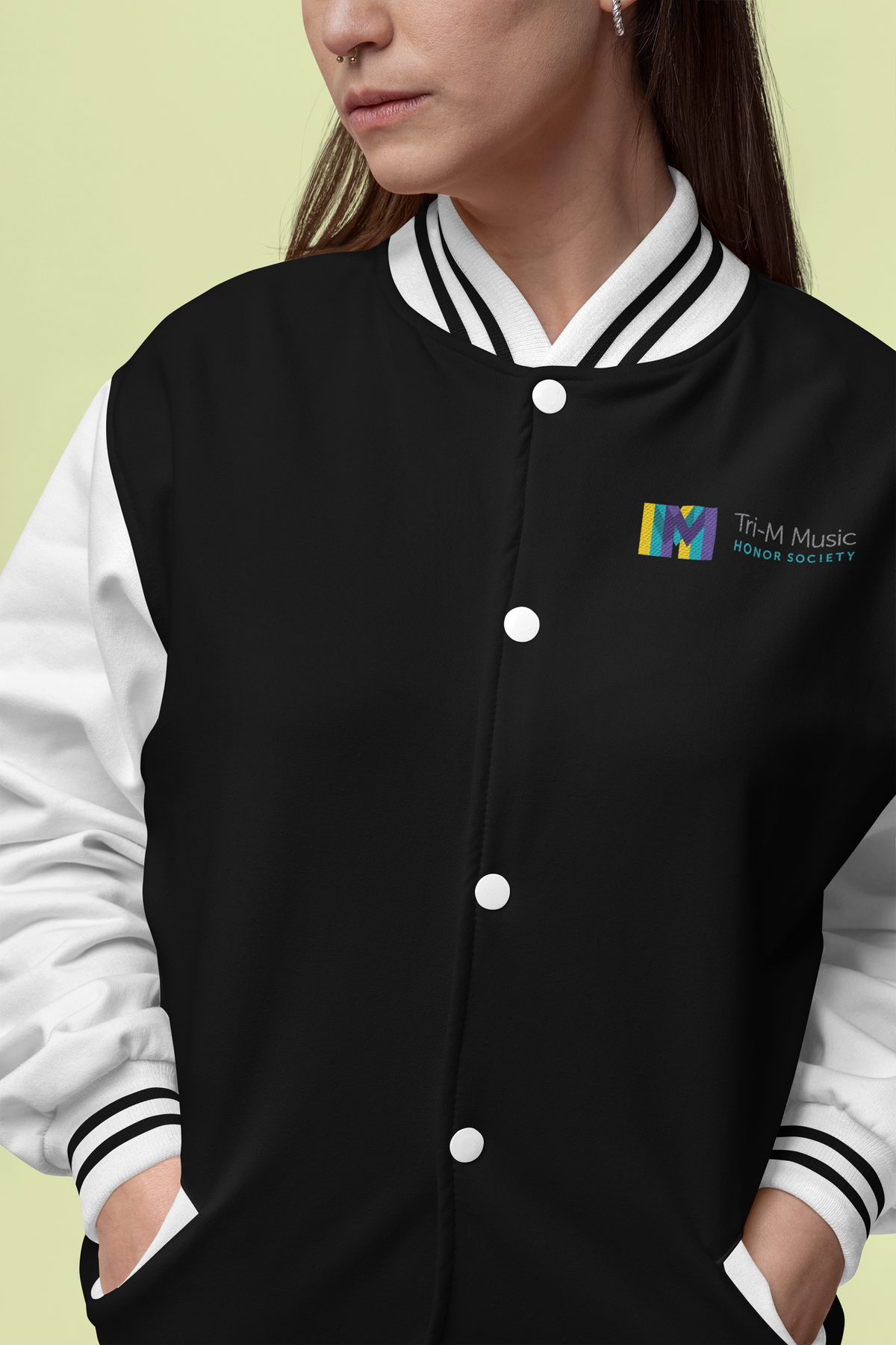 Tri-M Music Honor Society Letterman Jacket – Embroidered Patch
