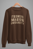 FMU - Francis Marion University Chocolate and Cream - Sweatshirt