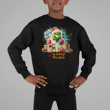 Grinch Naughty Nice An Attempt Christmas Sweater - Kids