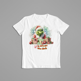 Grinch Naughty Nice An Attempt Christmas Shirt