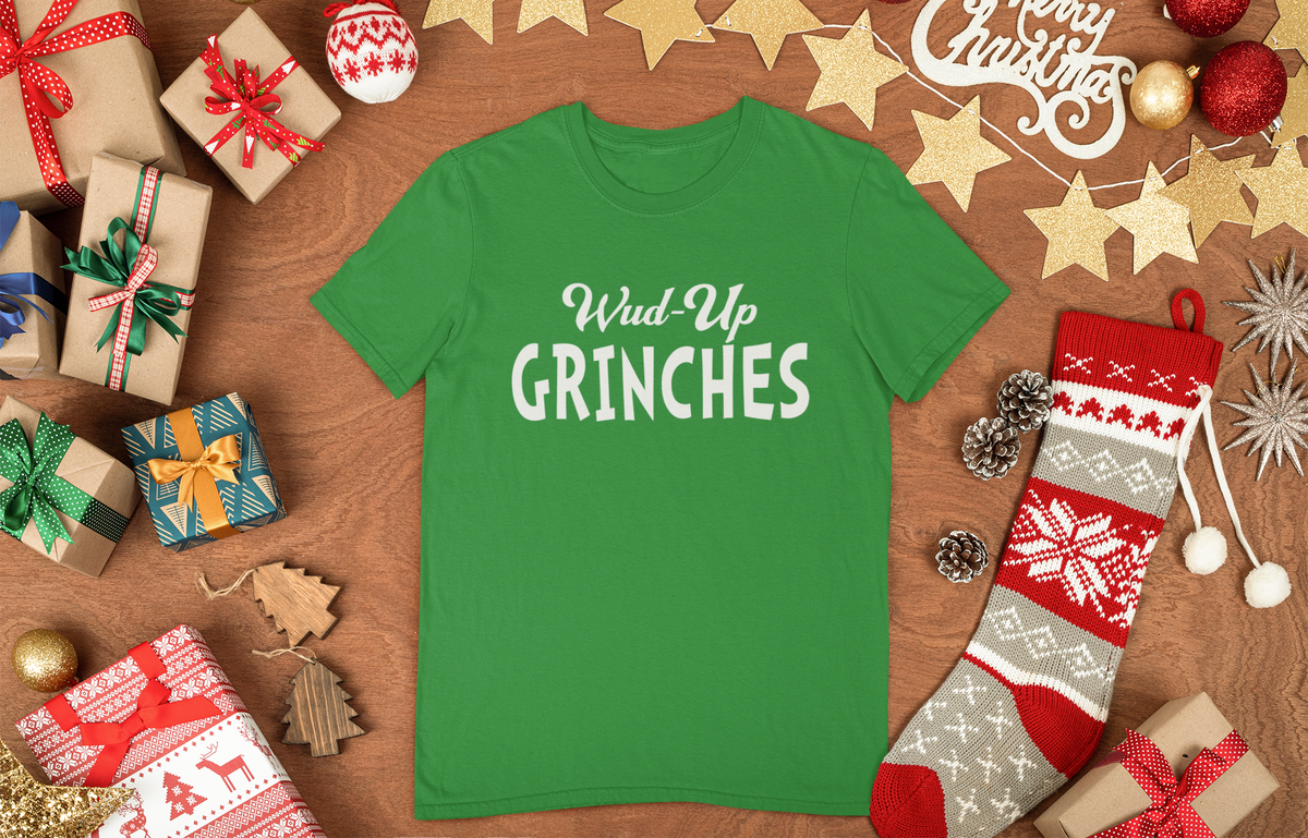 Wud Up Grinch Christmas Shirt/Sweater - 550strong