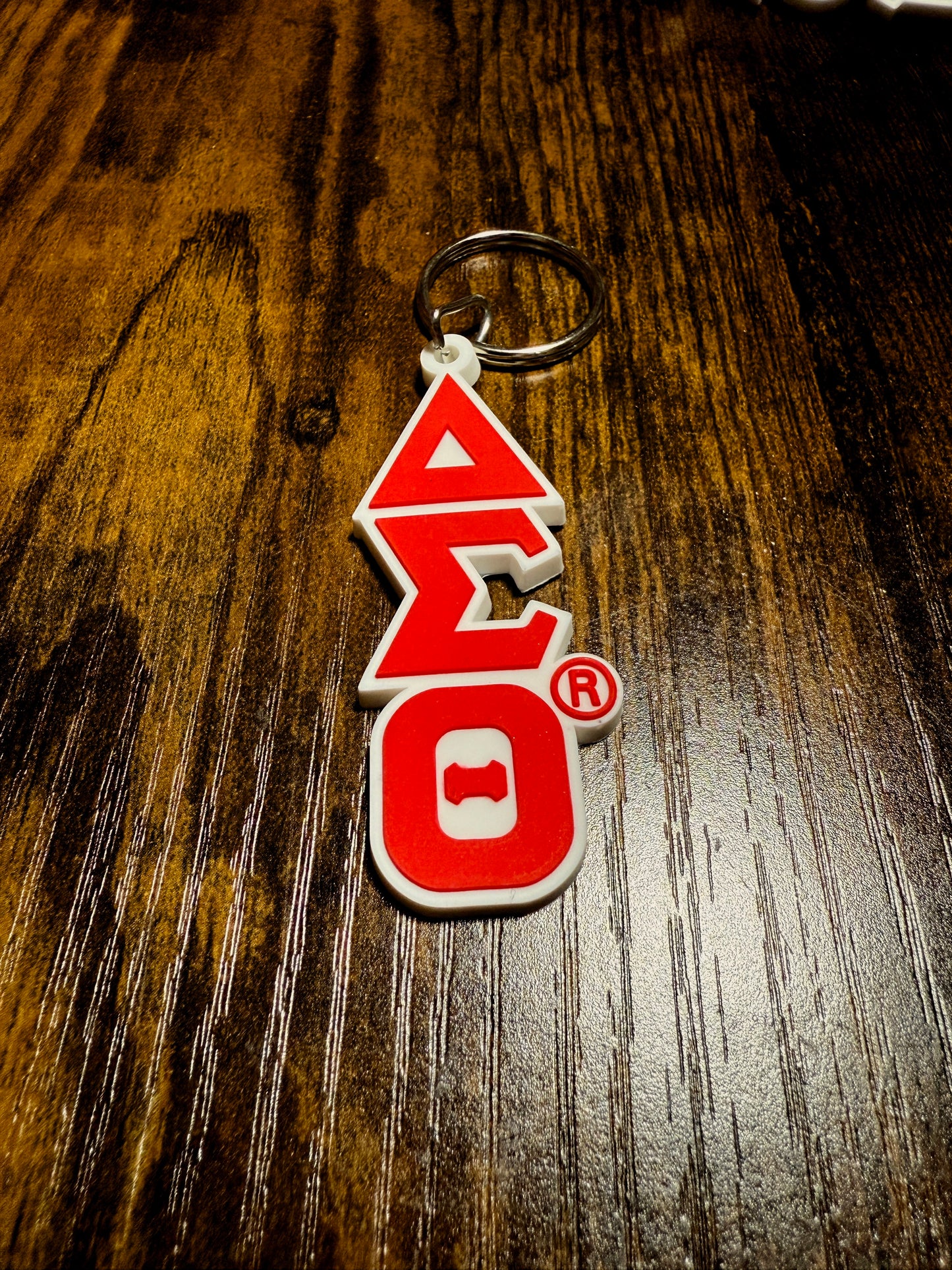 Delta Sigma Theta Letter Key Chain - 550strong