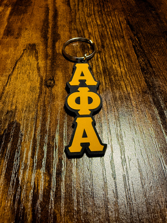 Alpha Phi Alpha Letter Key Chain - 550strong