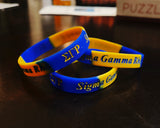 Sigma Gamma Rho Poodle Bracelet | Sigma Gamma Rho Silicon Bracelet