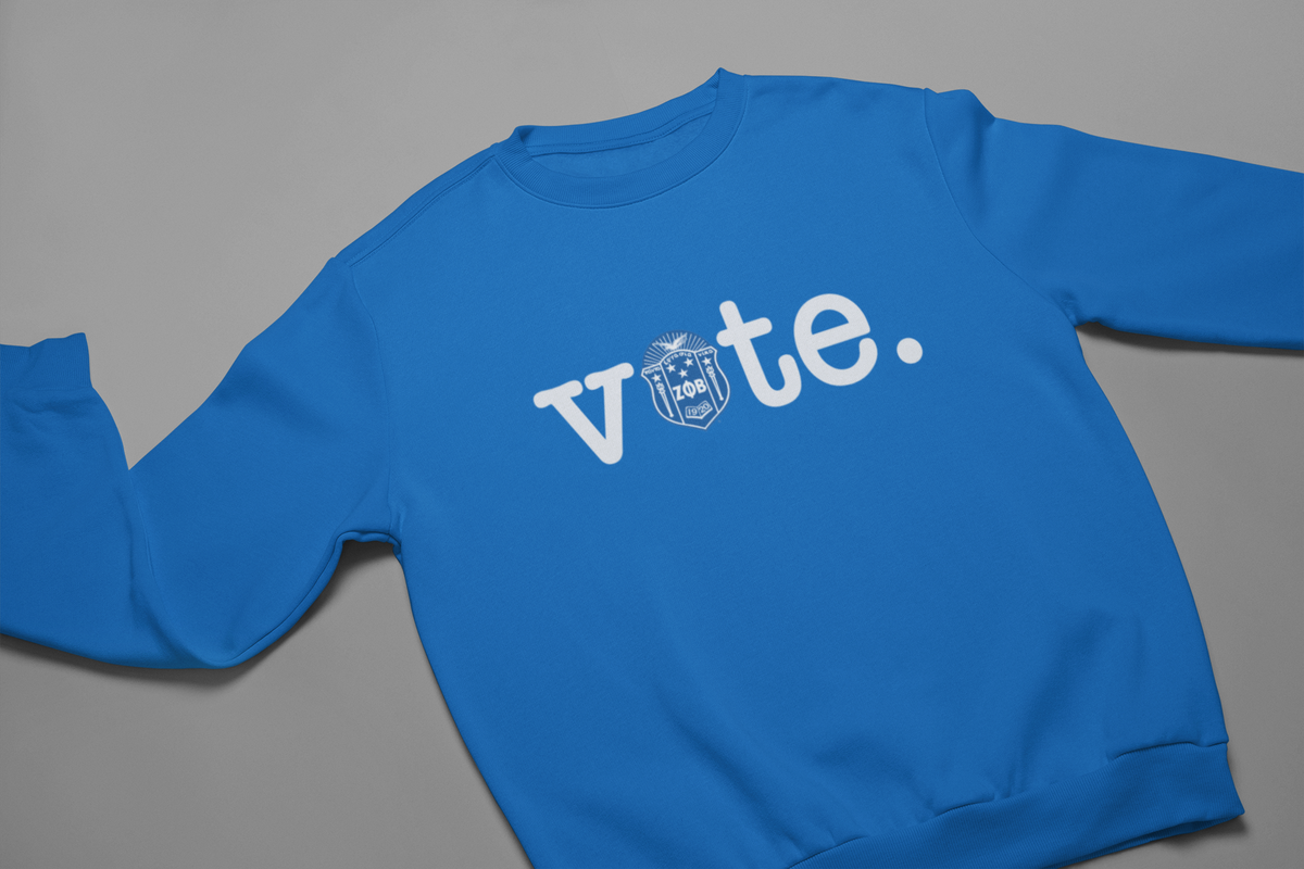 Zeta Phi Beta Sweater - Vote