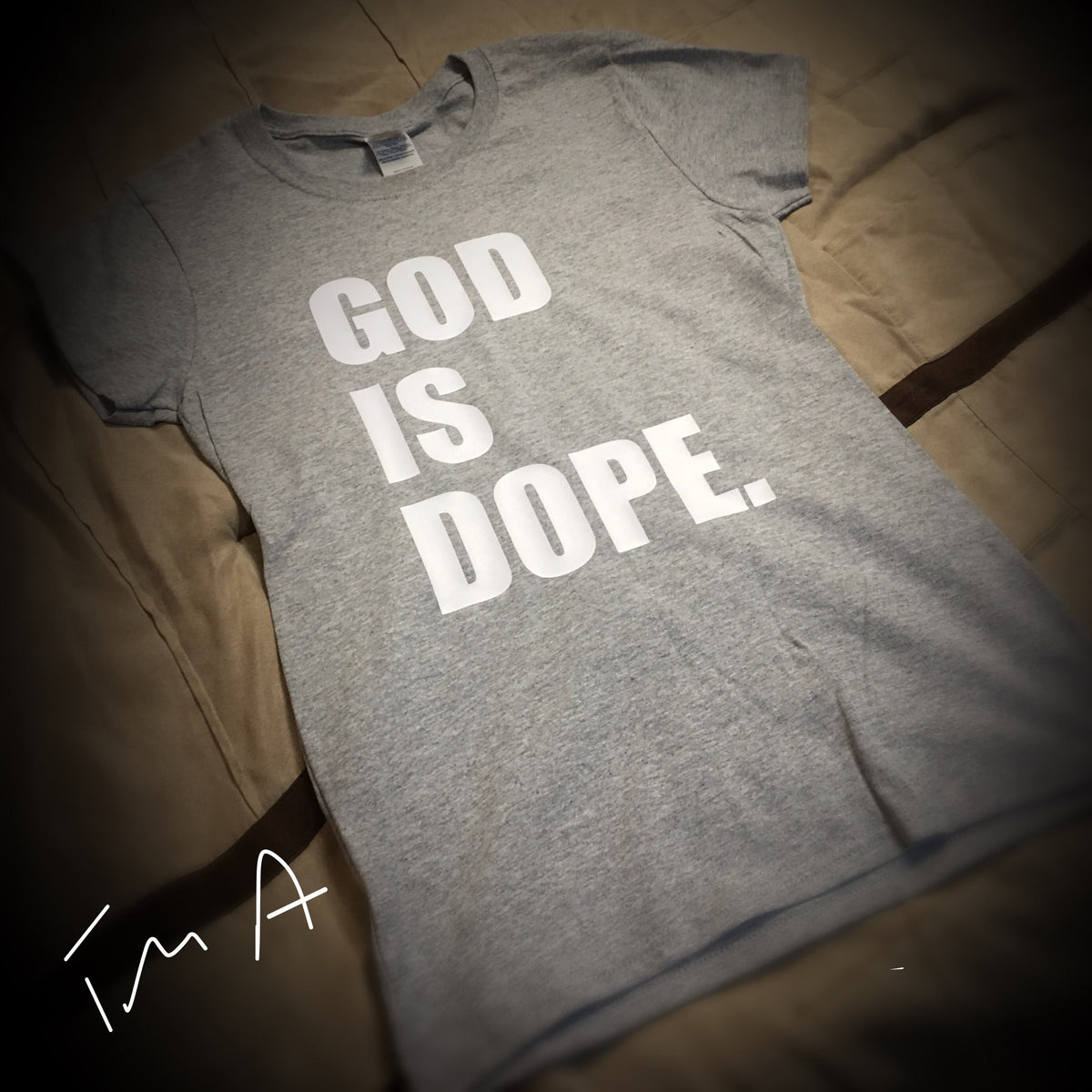God Is Dope T-Shirt - Grey Edition