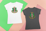 Alpha Kappa Alpha (AKA) Shield Shirt - 550strong