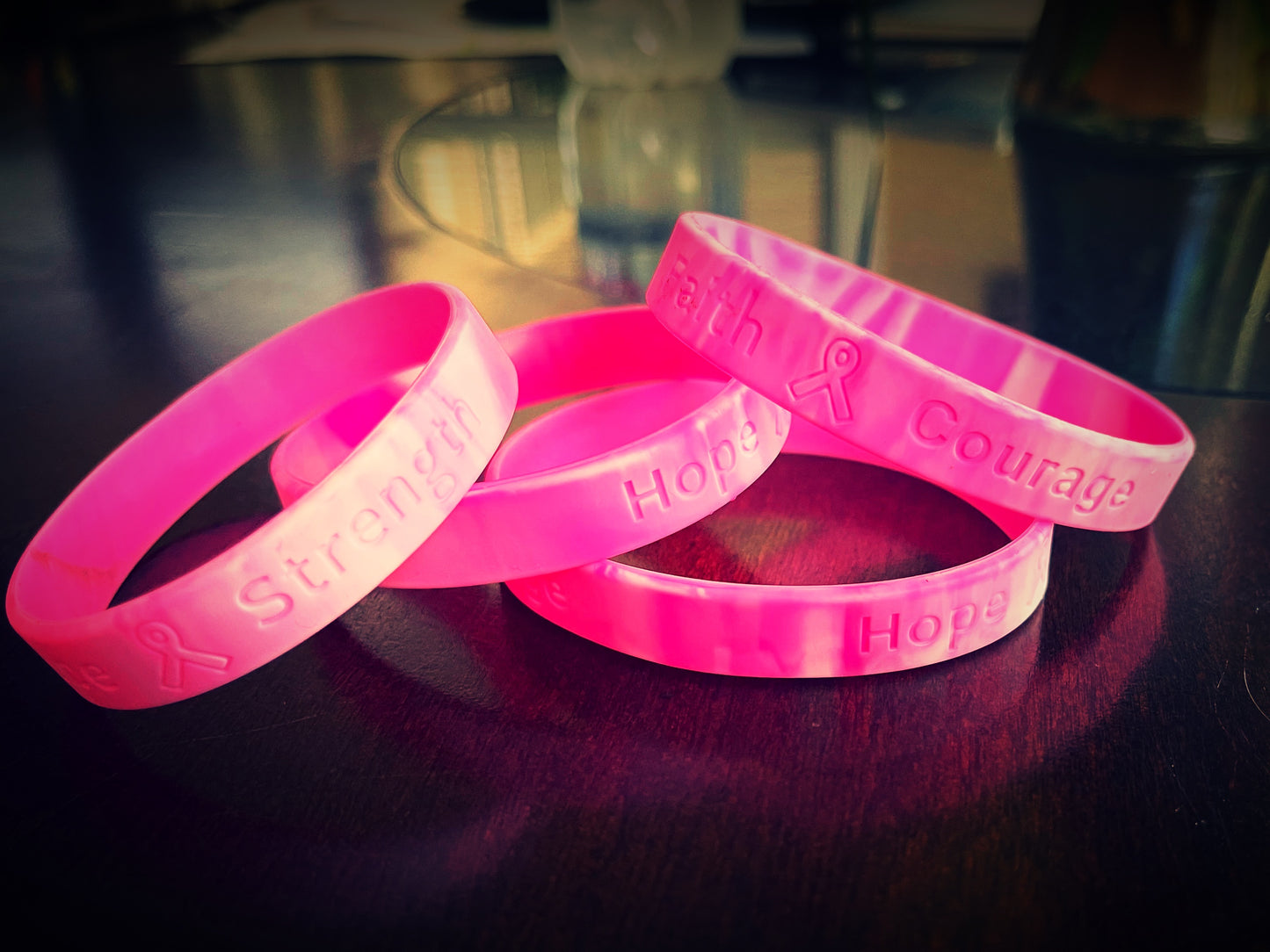 Cincinnati Bengals Bracelet Breast Cancer Awareness Ribbon Pink Football CO  - Sports Fan Shop