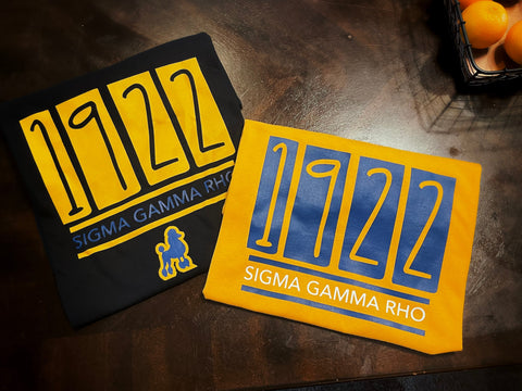 Sigma Gamma Rho 1922 Bundle Shirts - R2 - 550strong