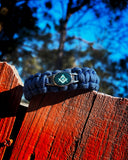 Masonic Bracelet / Mason Bracelet / Paracord Bracelet True Blue - 550strong