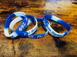 Phi Beta Sigma Bracelet Wristband / Phi Beta Sigma Soft PVC Bracelet - 550strong