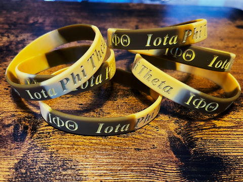 IOTA Phi Theta Bracelet Wristband / IOTA Phi Theta Soft PVC Bracelet