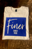 Zeta Phi Beta Shirt - Finer Since 1920 Shirt - White Edition - Zeta Phi Beta Paraphernalia - 550strong