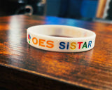 OES Order of the Eastern Star Rubber / Soft PVC Bracelet - 550strong