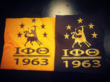 IOTA (Iota Phi Theta) 1963 Two shirt bundle.