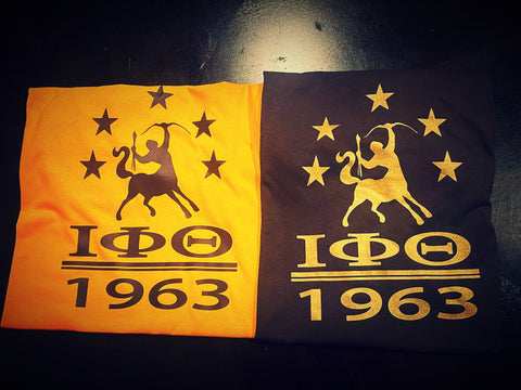 IOTA (Iota Phi Theta) 1963 Two shirt bundle.