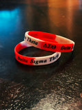 Delta Sigma Theta Silicone Bracelet - 550strong