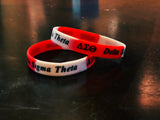 Delta Sigma Theta Silicone Bracelet - 550strong