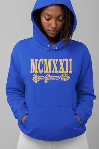 Sigma Gamma Rho 1922 Roman Hoodie - 550strong