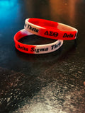 Delta Sigma Theta Silicone Bracelet - 550strong