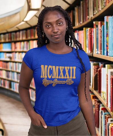 Sigma Gamma Rho 1922 Roman Shirt - 550strong